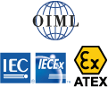 EX-Approval, IECEx-Approval, OIML-Approval